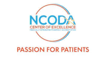 NCODA logo for pharmacy page Home page