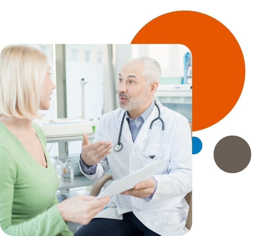 compass oncology lymphoma specialists w/ patient