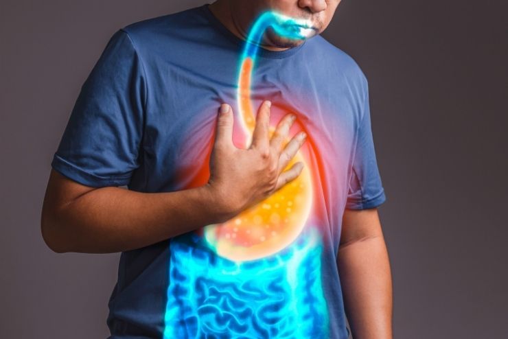 man with Acid Reflux - compass oncology 
